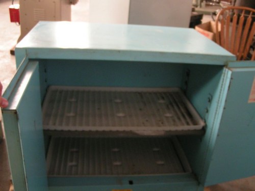 RR 283 Justrite Acid Cabinet 25702, a